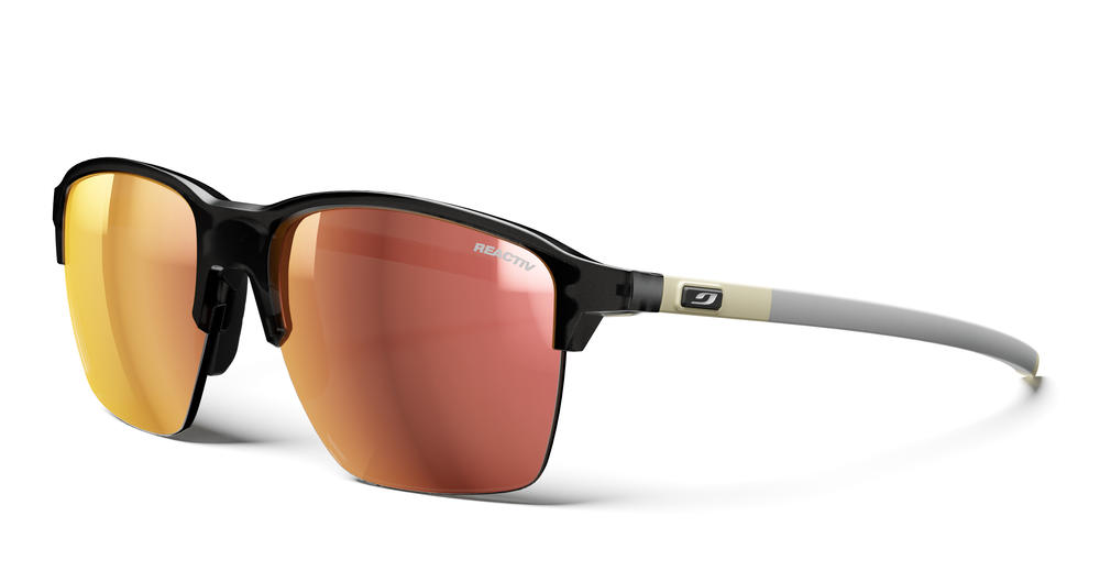 Julbo Crossline Reactiv - Noir Translucide | Beige Mat
