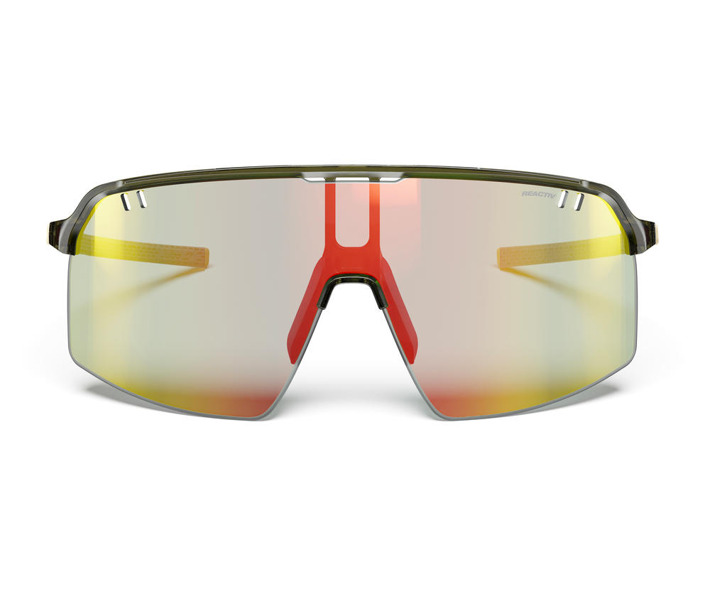 Julbo INTENSITY Reactiv - Vert Army translucide | Beige Mat