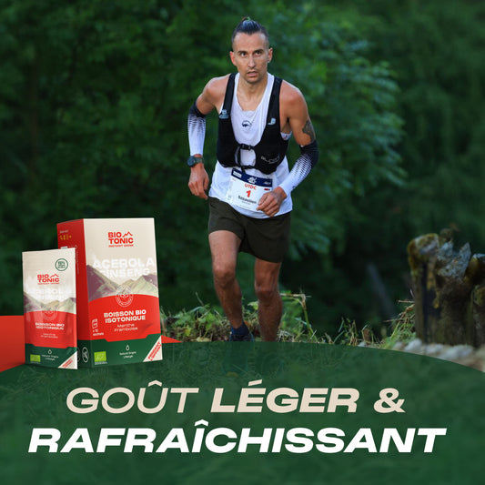 BioTonic Menthe Framboise : LA boisson énergétique Isotonique Bio 100% naturelle - Natural Origins