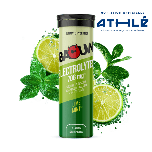 Baouw Electrolytes - Pastilles effervescentes - 3 saveurs