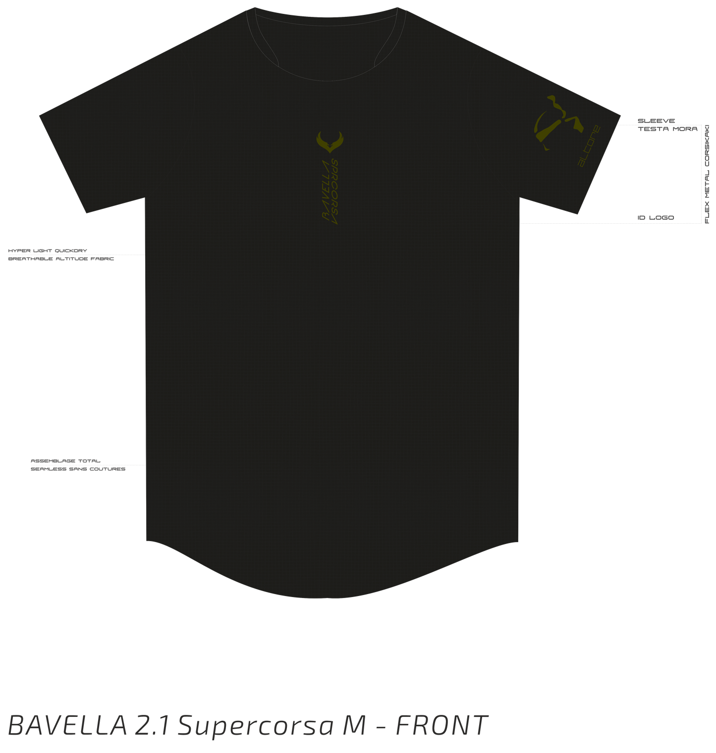 BAVELLA 2.1 Supercorsa - M - 2 Variantes