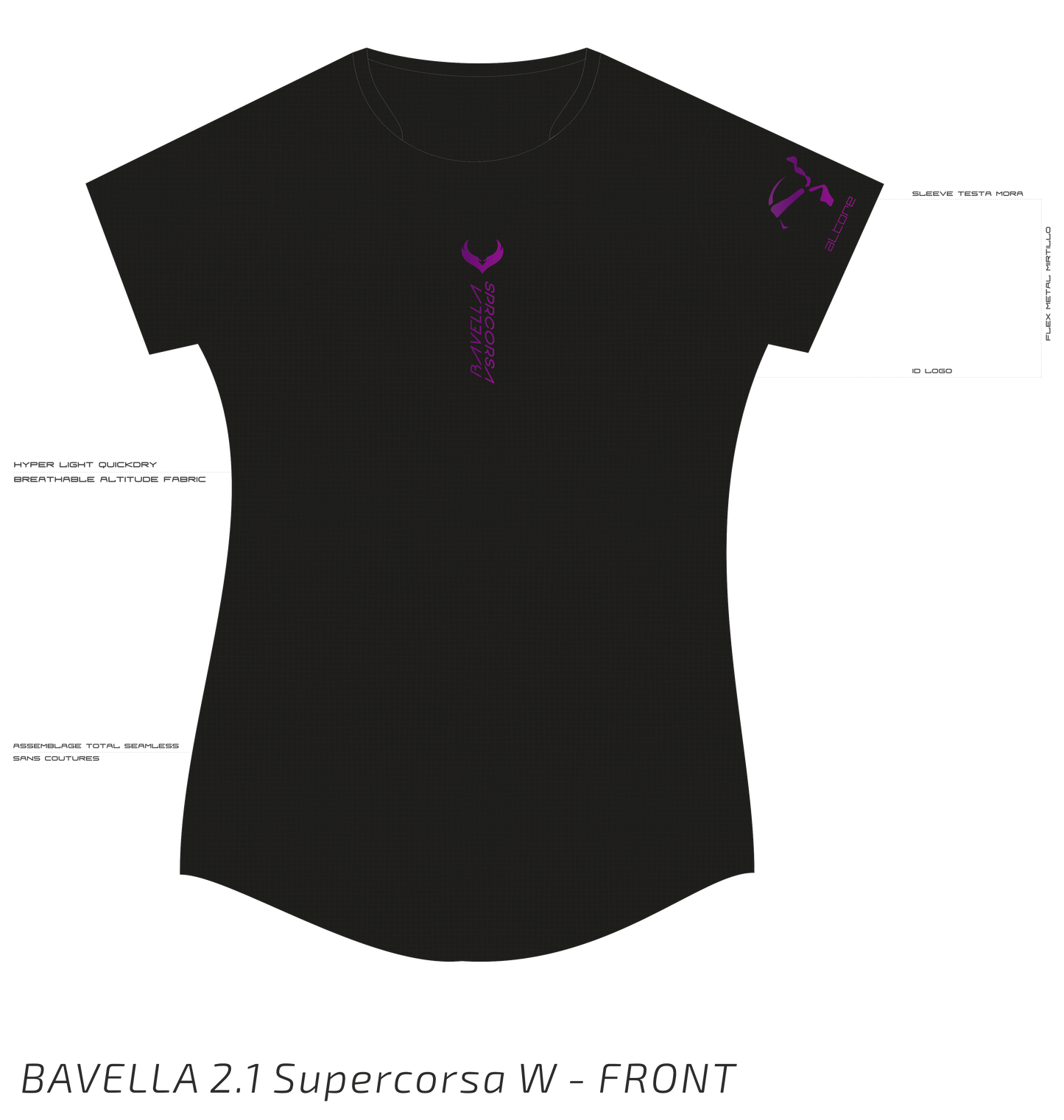 BAVELLA 2.1 Supercorsa - W - 2 Variantes