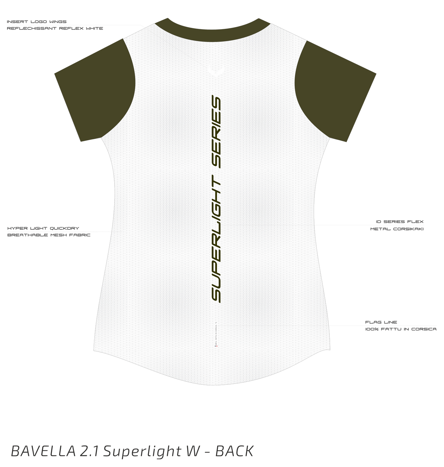 BAVELLA 2.1 Superlight Series - W - Corsikaki | Pearl