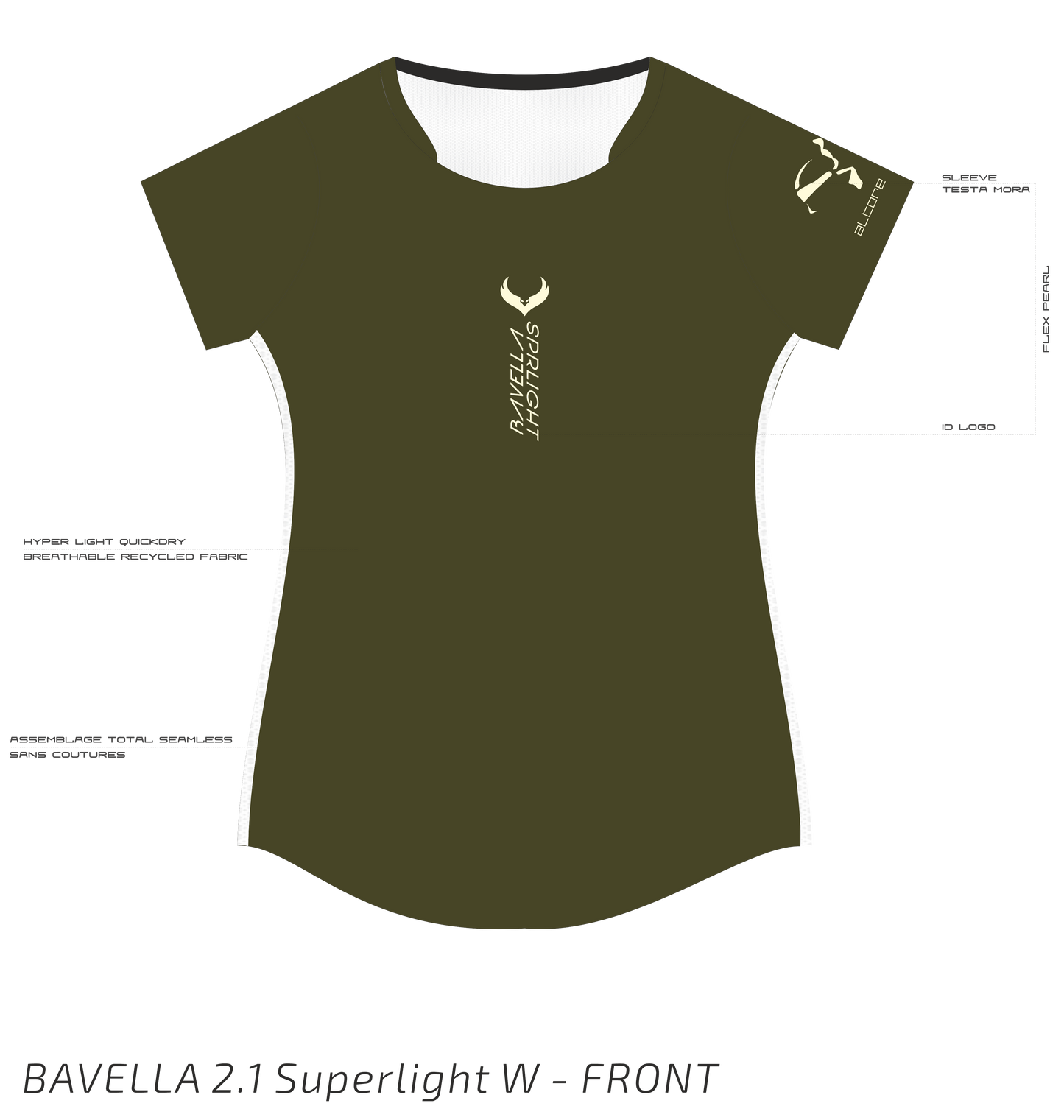 BAVELLA 2.1 Superlight Series - W - Corsikaki | Pearl
