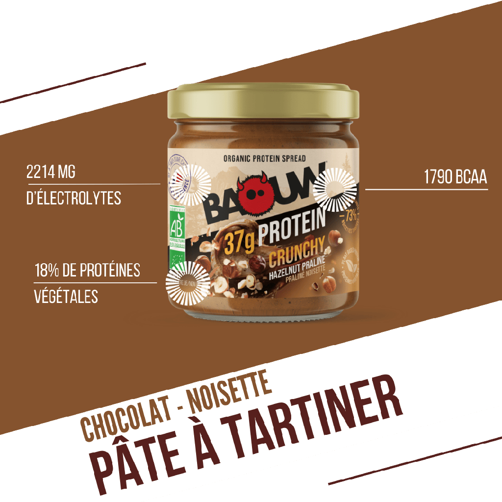 Baouw Pâtes à tartiner protéinées - 2 Saveurs