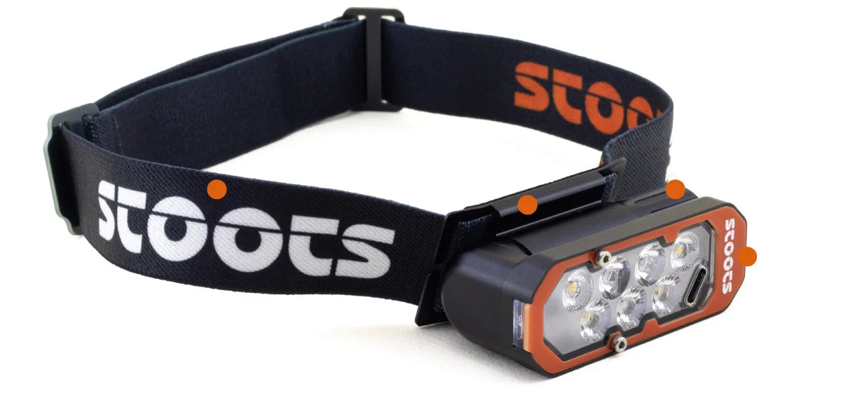 Stoots - Lampe frontale KISKA 3