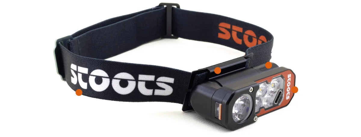 Stoots - Lampe frontale OPALO 3