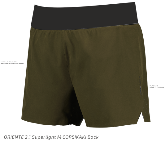 ORIENTE 2.1  Superlight Series  -  M  -  Corsikaki | Prisma Black