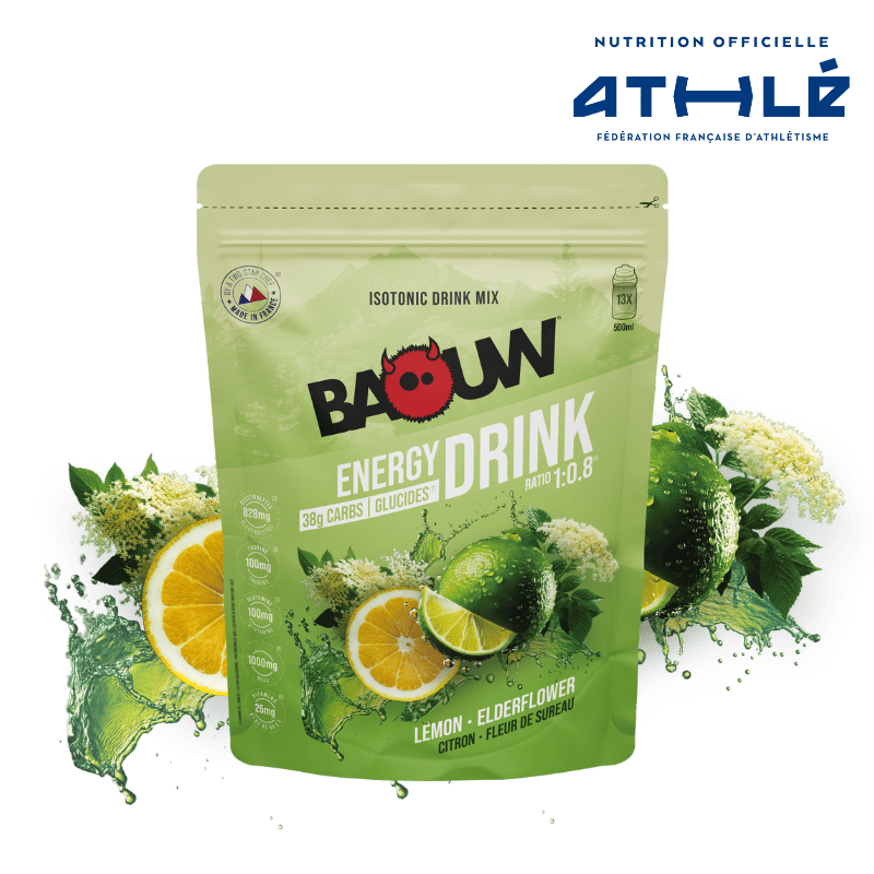 Baouw Boisson énergétique - 2 saveurs