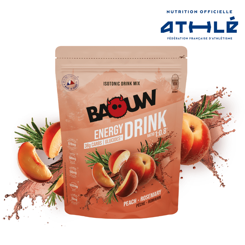 Baouw Boisson énergétique - 2 saveurs