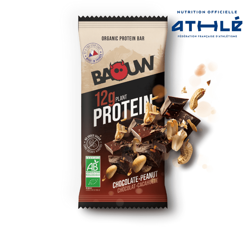 Baouw Barre Protéinée - Chocolat Cacahuète