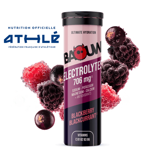 Baouw Electrolytes - Pastilles effervescentes - 3 saveurs