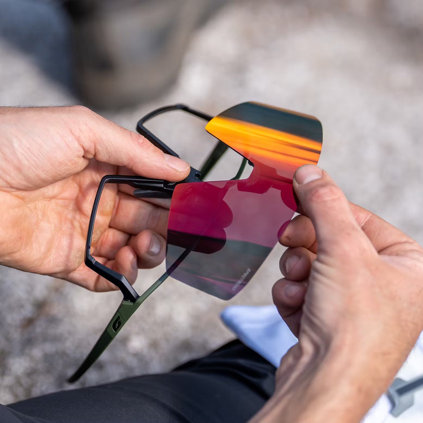Julbo EDGE Spectron 3 - Kaki | Noir