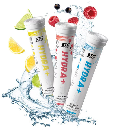 Hydra + Electrolytes - pastilles d'hydratation - 3 saveurs - STC Nutrition