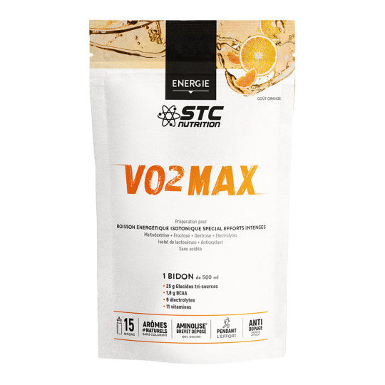 VO² MAX - Boisson énergétique - 2 saveurs - STC Nutrition