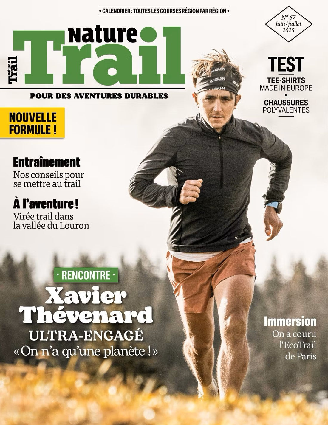 Le tee-shirt Bavella 2.1 Supercorsa plébicité dans le test du magazine Nature Trail