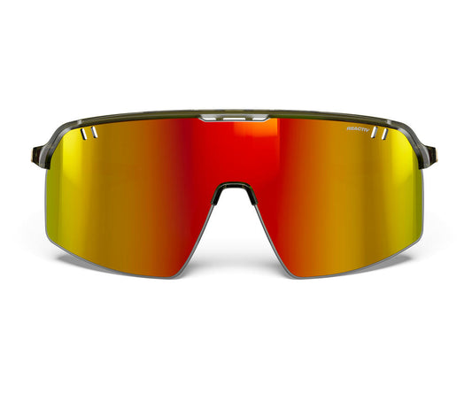 Julbo INTENSITY Reactiv - Vert Army translucide | Beige Mat