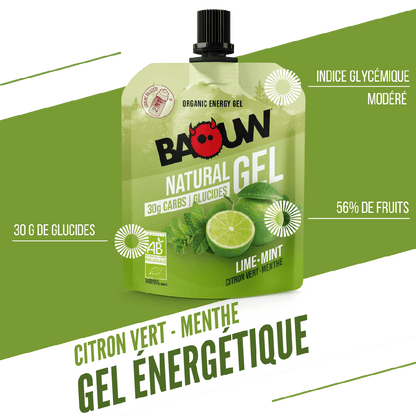 Baouw Gels énergétiques - 4 saveurs