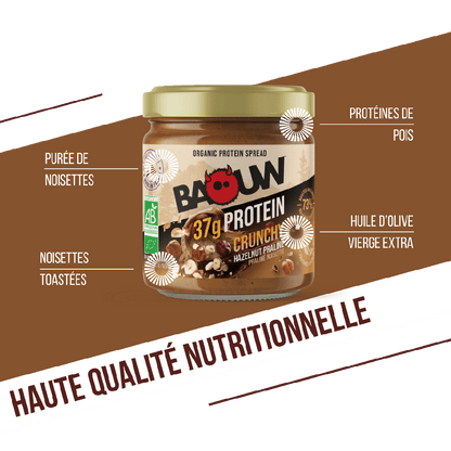 Baouw Pâtes à tartiner protéinées - 2 Saveurs