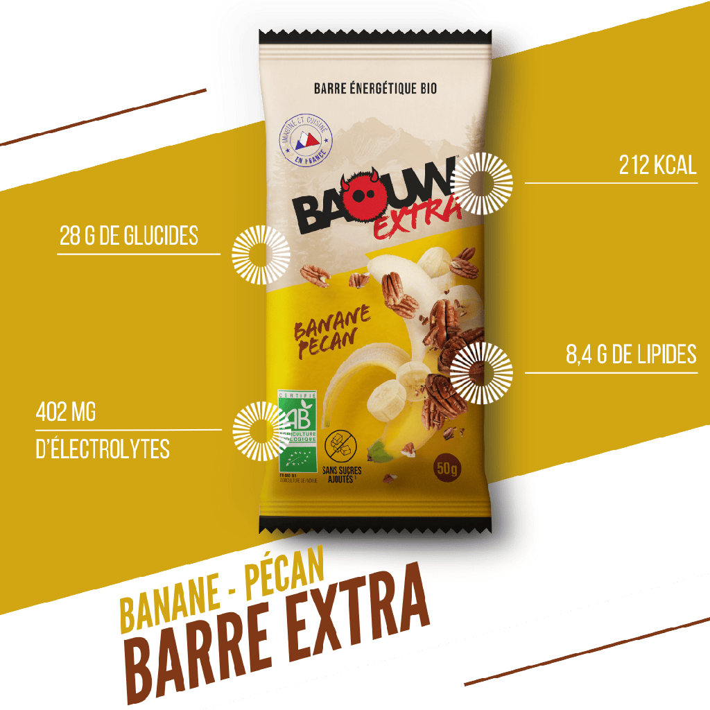 Baouw Barres énergétiques - 5 Saveurs