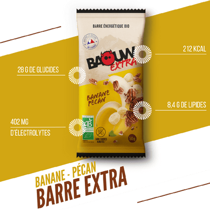 Baouw Barres énergétiques - 5 Saveurs