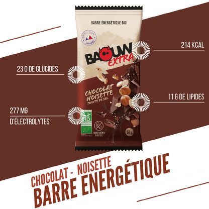 Baouw Barres énergétiques - 5 Saveurs