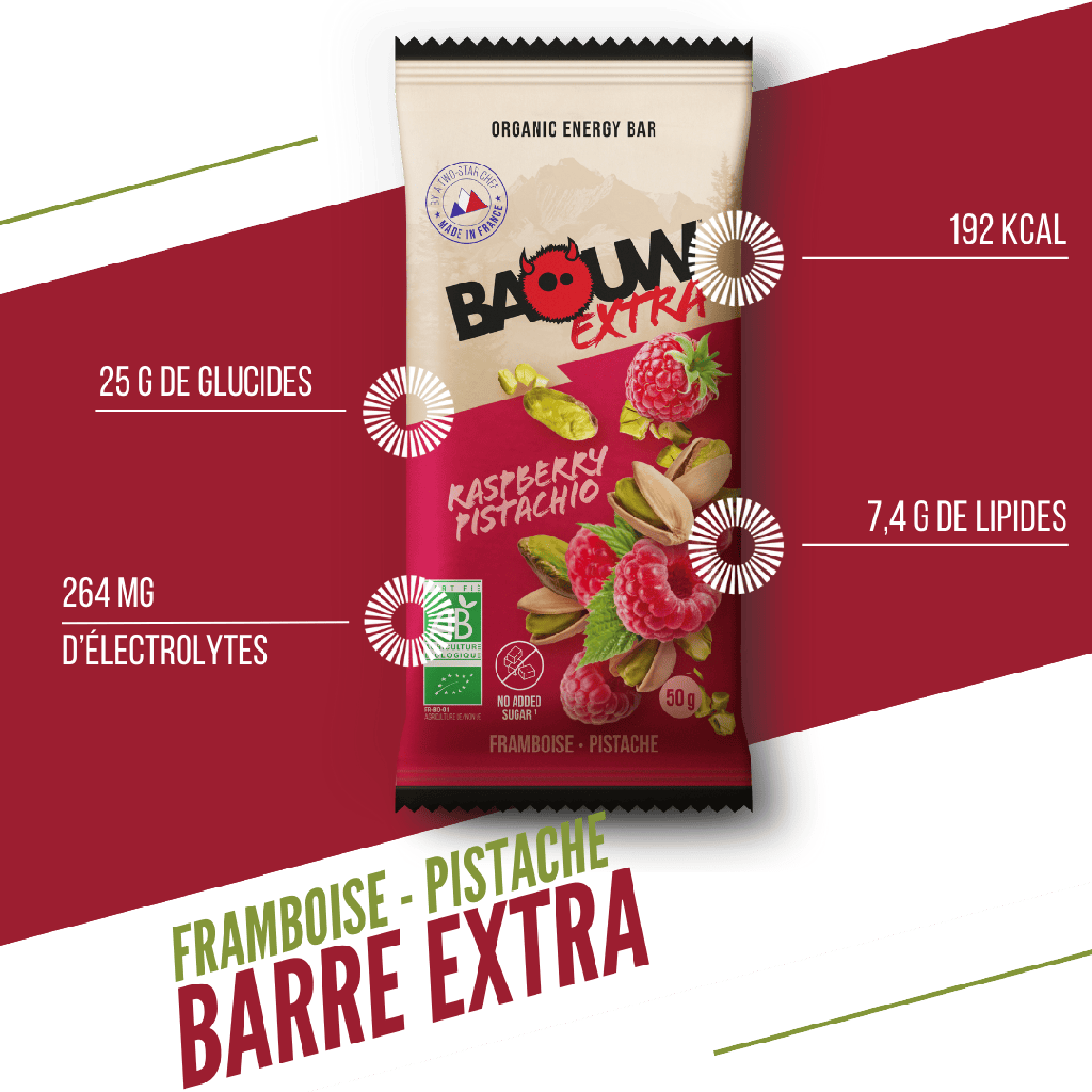 Baouw Barres énergétiques - 5 Saveurs
