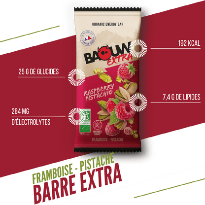 Baouw Barres énergétiques - 5 Saveurs