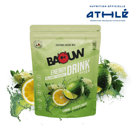 Baouw Boisson énergétique - 2 saveurs