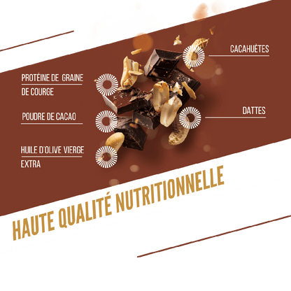 Baouw Barre Protéinée - Chocolat Cacahuète
