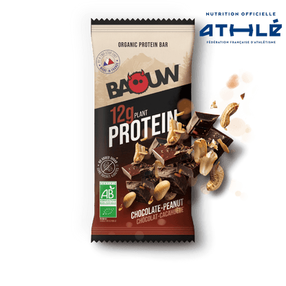 Baouw Barre Protéinée - Chocolat Cacahuète