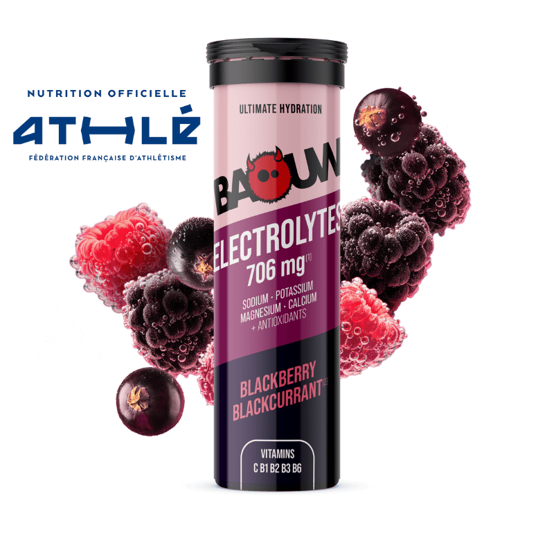 Baouw Electrolytes - Pastilles effervescentes - 3 saveurs