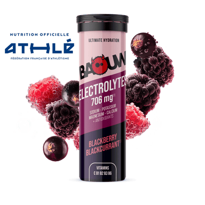 Baouw Electrolytes - Pastilles effervescentes - 3 saveurs
