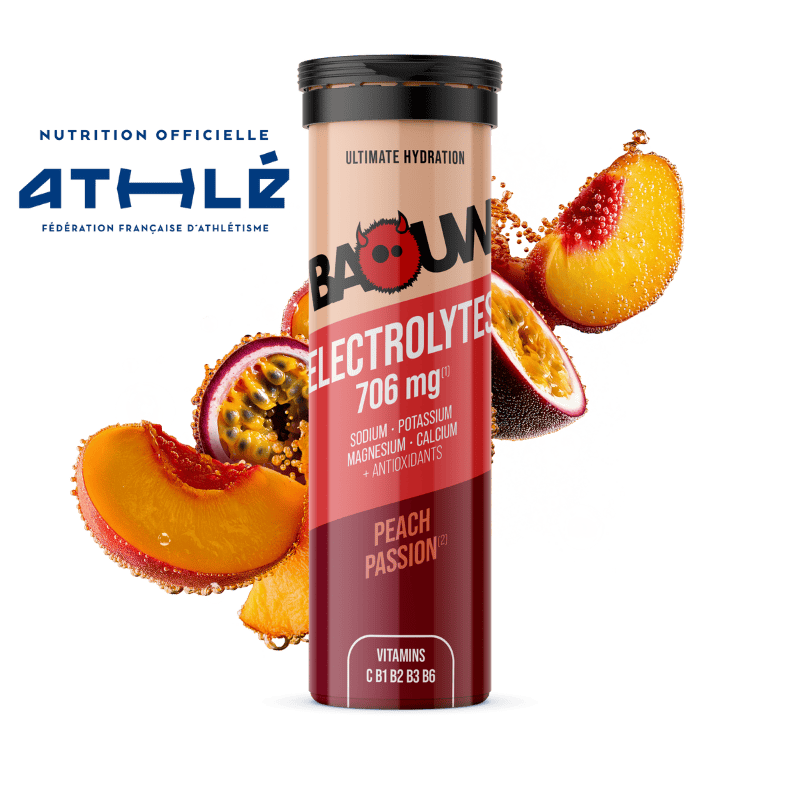 Baouw Electrolytes - Pastilles effervescentes - 3 saveurs