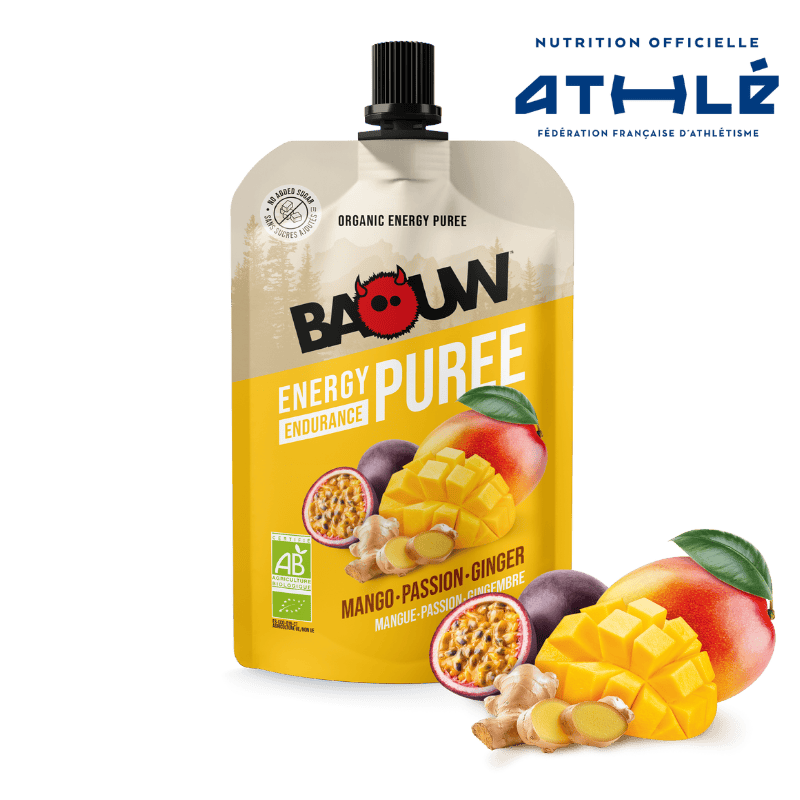 Baouw Compotes énergétiques - 4 Saveurs