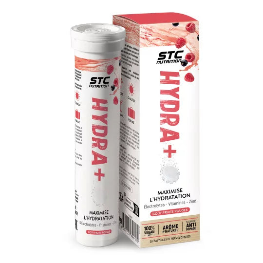 Hydra + Electrolytes - pastilles d'hydratation - 3 saveurs - STC Nutrition