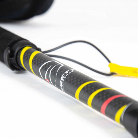 Guidetti - PLATINIUM NEO PULS Bâtons de Trail carbone pliables 105/110/115 - Noir | Turquoise